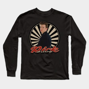 Vintage 80s Rick Astley Long Sleeve T-Shirt